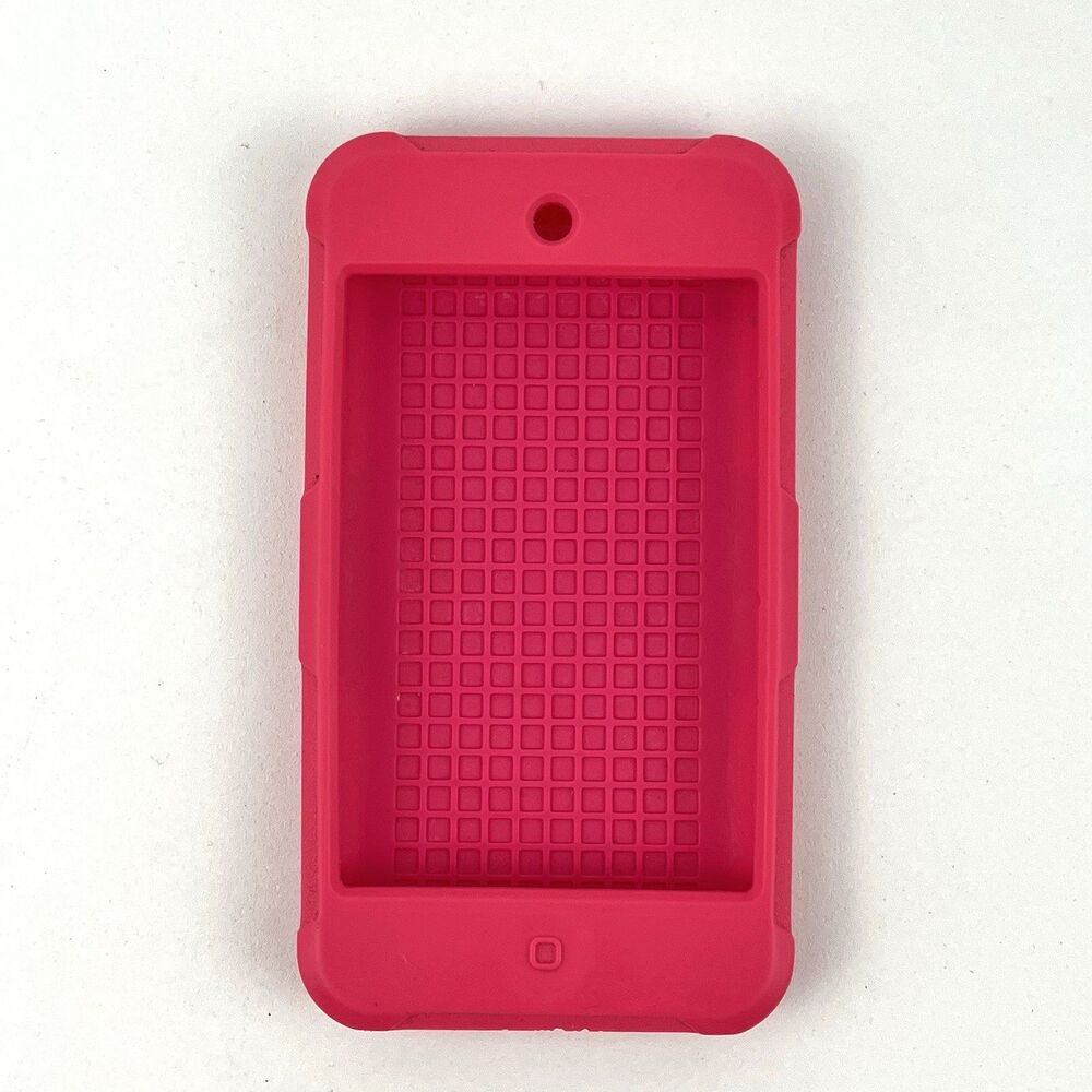 Apple iPod Touch 4th Generation 2 Case/Cover Pink Rubber Sinicone